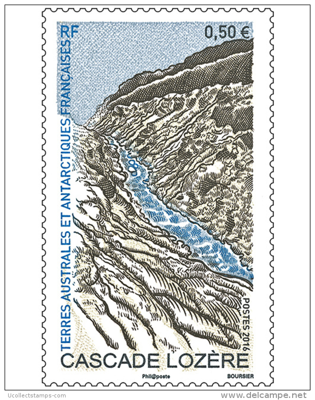 TAAF  2016   Cascade Lozere   Postfris/mnh/neuf - Nuevos