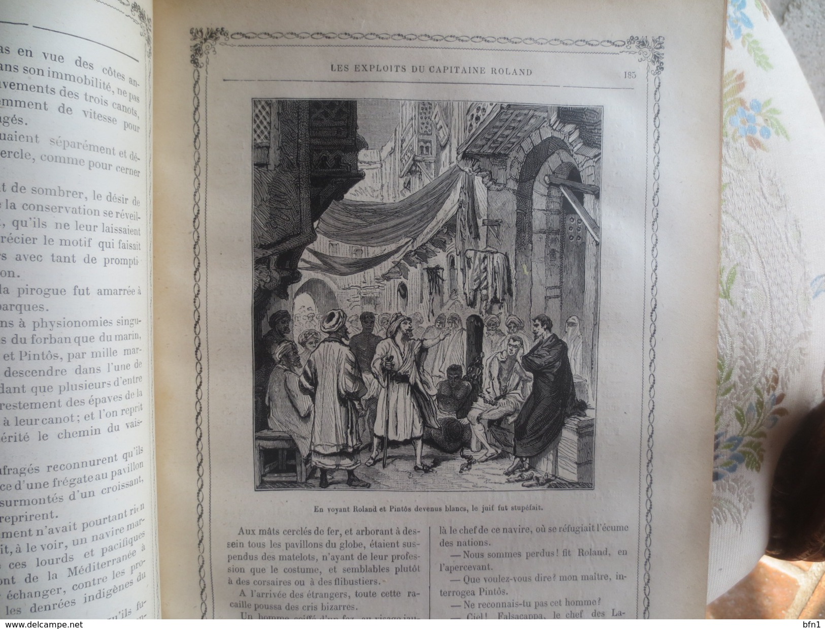 LES EXPLOITS DE CAPITAINE ROLAND OU L'AMOUR D'UNE CREOLE- SUCE CANELLE - ROMANS ORIGINAUX VOIR PHOTOS