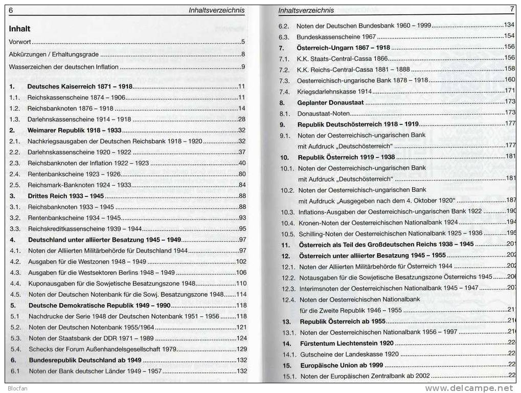 Germany Banknoten Katalog Deutschland 2011 new 12€ Papiergeld mit EURO-Banknotencatalogue of Grabowski Battenberg Verlag