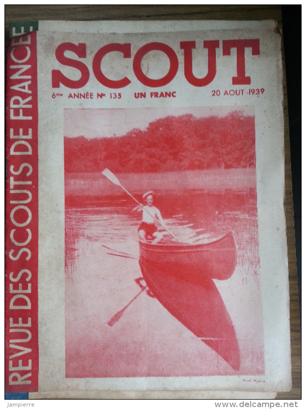 Revue Scout - N°135 - Août 1939 - Movimiento Scout