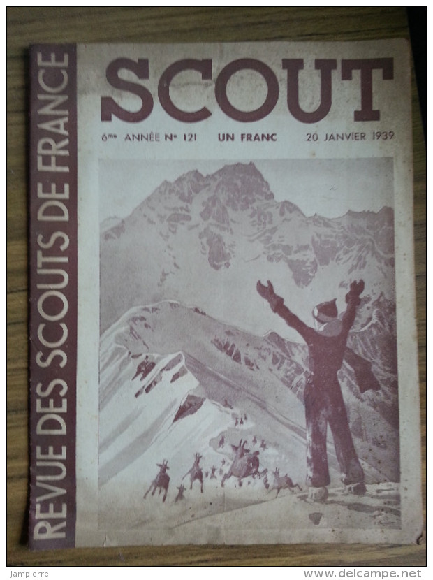 Revue Scout - N°121 - Janvier 1939 - Padvinderij