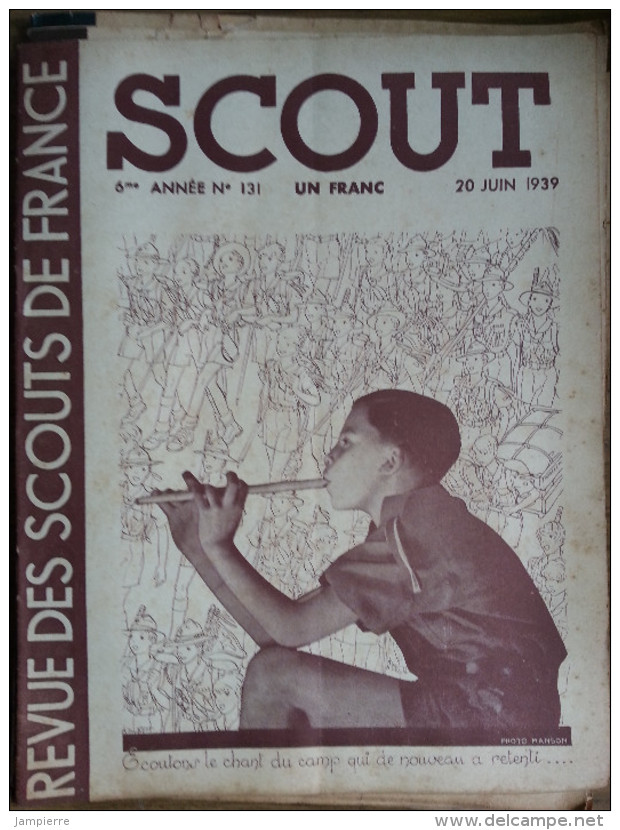 Revue Scout - N°131 - Juin 1939 - Padvinderij