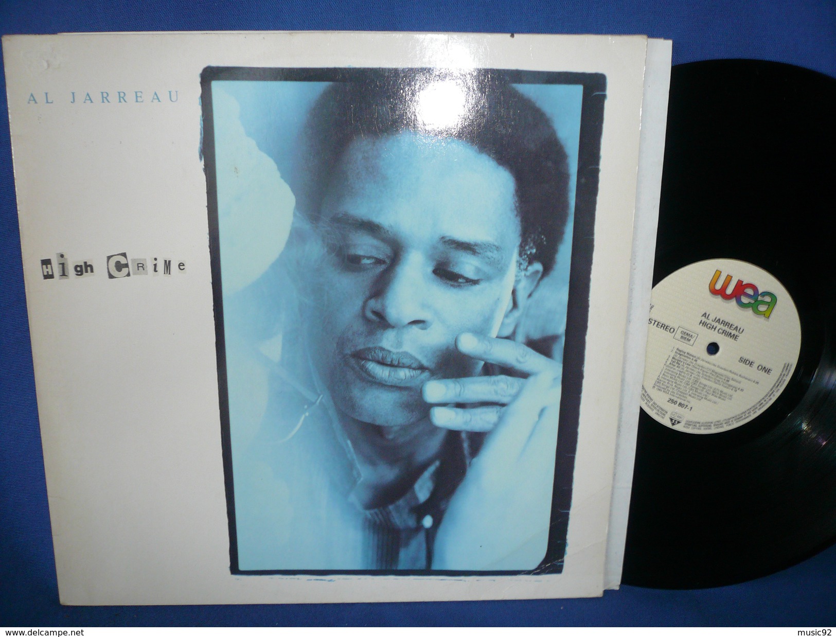 Al Jarreau"33t Vinyle"High Crime" - Otros - Canción Francesa