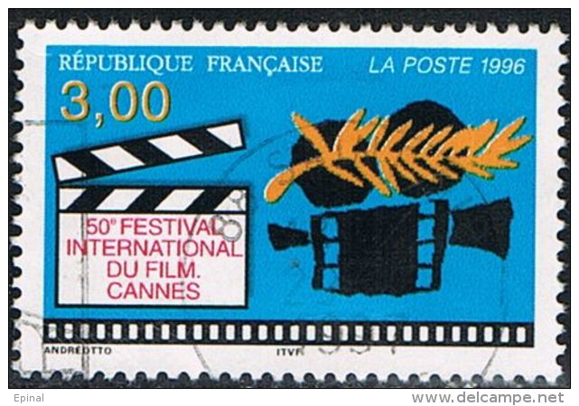 FRANCE : N° 3040 Oblitéré (Festival De Cannes) - PRIX FIXE - - Gebraucht