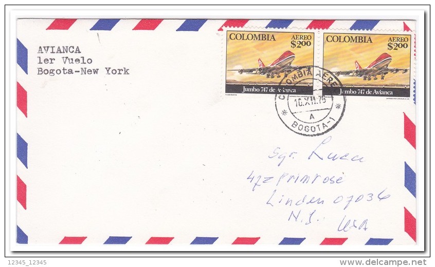 Colombia 1976, Air Mail - Colombia