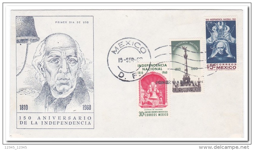 Mexico 1960, Envelope - Mexico