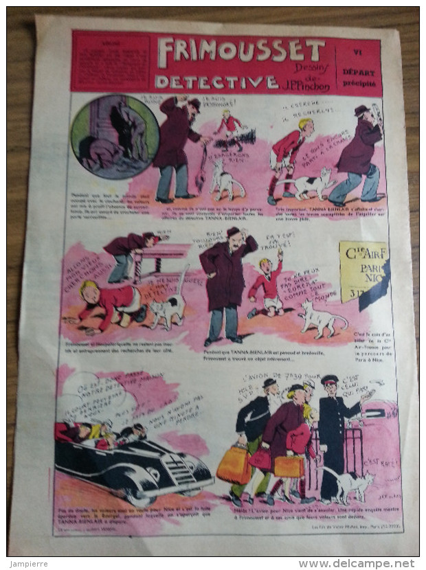 Le Petit Canard, Supplément De "Bonjour Dimanche" - Numéro 36, Février 1947 - 8 Pages - Other & Unclassified