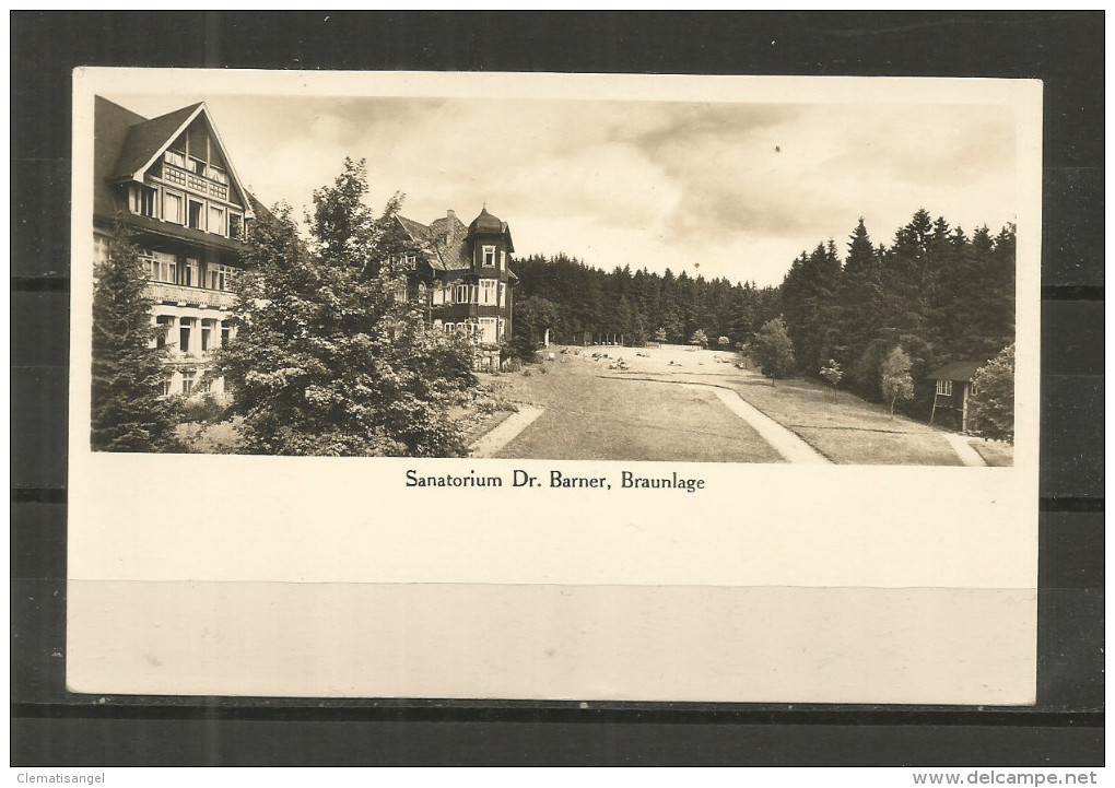 384n * BRAUNLAGE * SANATORIUM Dr. BARNER **!! - Braunlage