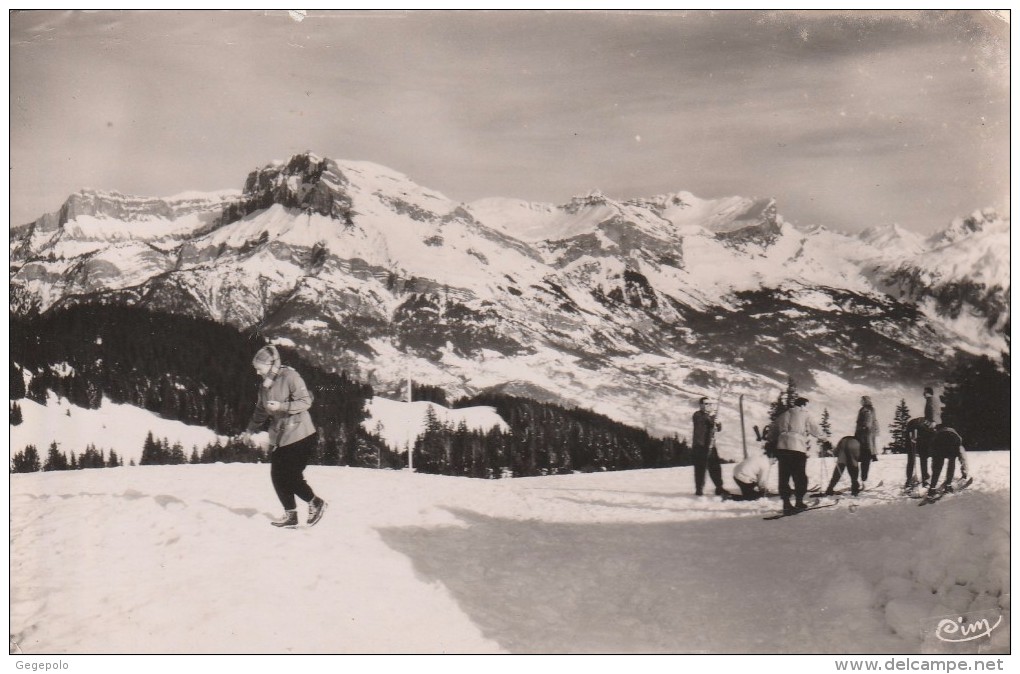 MEGEVE - Télécabine De Jaillet - Le Sommet - Vue Sur Les Aiguilles De Warens - Megève