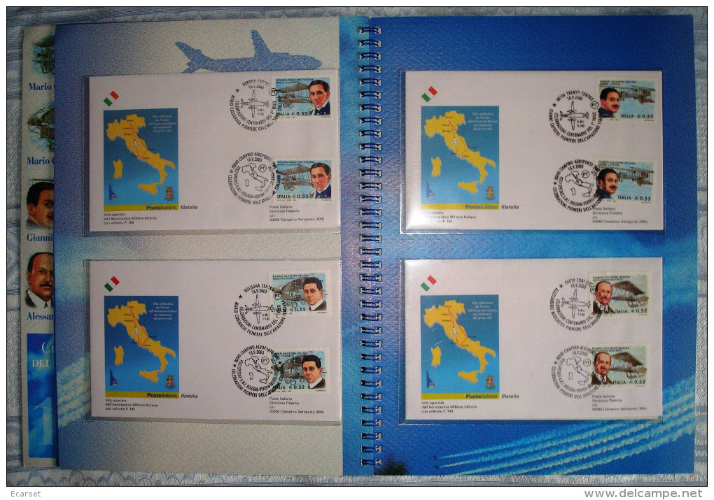 FOLDER - I Pionieri dell´aviazione italiana. 2003