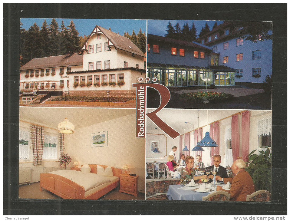 392n * GEORGENTHAL * HOTEL RODEBACHMÜHLE * IN 4 ANSICHTEN **!! - Georgenthal