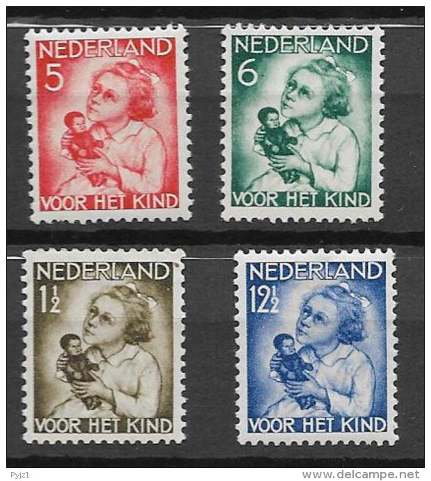 1934 MH Nederland  (plakker) - Ungebraucht
