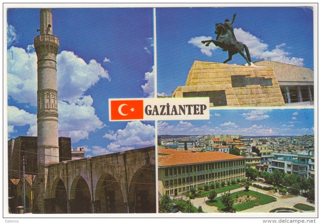 TURQUIE,TURKEI TURKEY GAZIANTEP  MOSQUE POSTCARD - Turchia