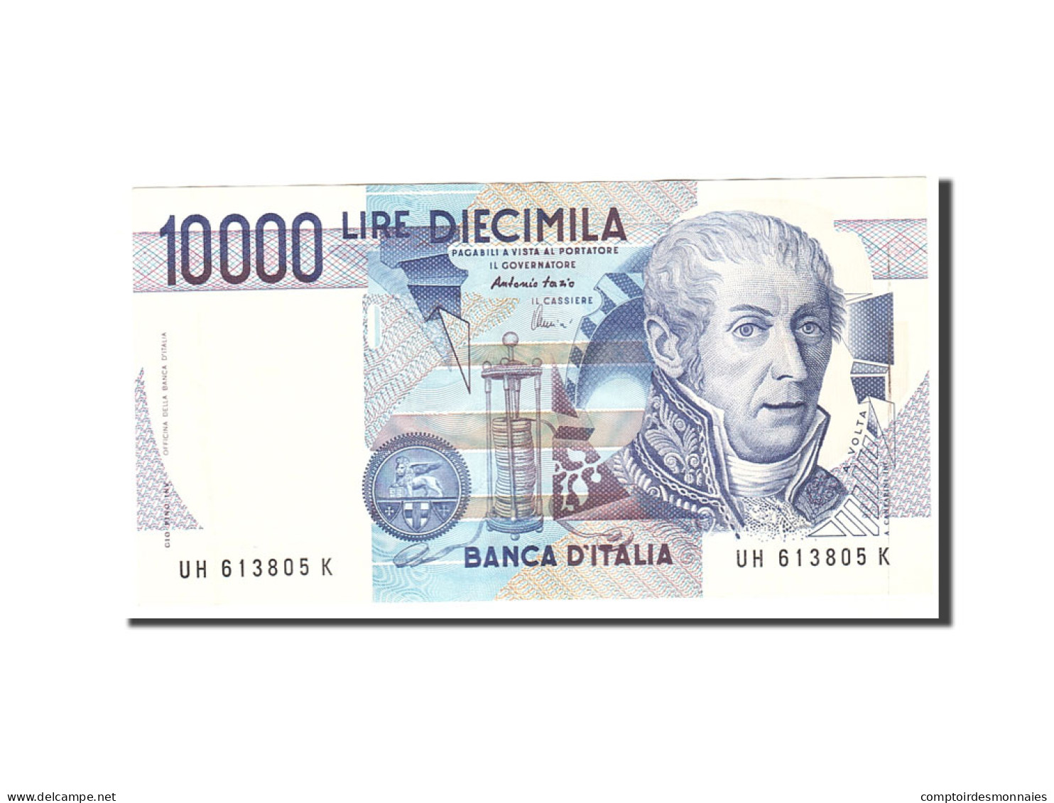 Billet, Italie, 10,000 Lire, 1984, 1984-09-03, KM:112d, TTB - 10.000 Lire