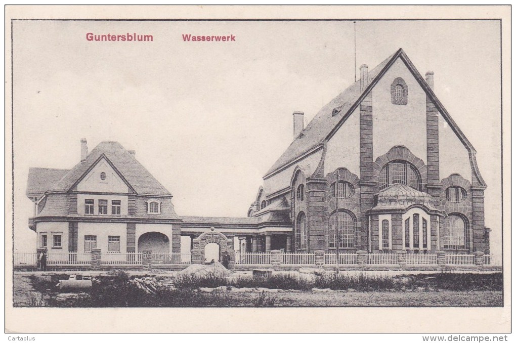 GUNTERSBLUM WASSERWERK  ALLEMAGNE - Autres & Non Classés