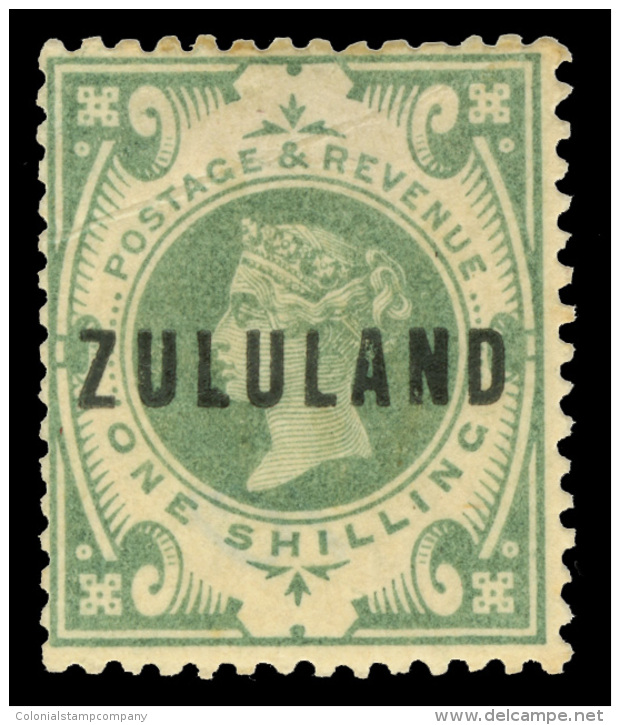 *        1-10 (1-10) 1888-93 &frac12;d-1' Q Victoria Stamps Of Great Britain^ Overprinted "ZULULAND", Cplt (10), Of... - Zululand (1888-1902)