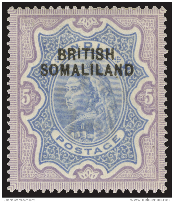 *        1-13 Var (1-13 Var Footnoted) 1903 &frac12;a-5R Q Victoria Stamps Of India Overprinted "BRITISH... - Somaliland (Protectorat ...-1959)