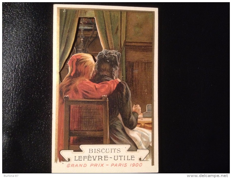 CALENDRIER A SYSTEME ,1902 , BISCUITS LEFEVRE UTILE - Petit Format : ...-1900