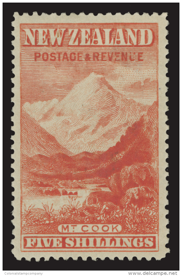 *        70-83 (246-59) 1898 &frac12;d-5' Mt. Cook Pictorials^, Unwmkd, Perf 12 To 16, Cplt (14), With Both... - Neufs