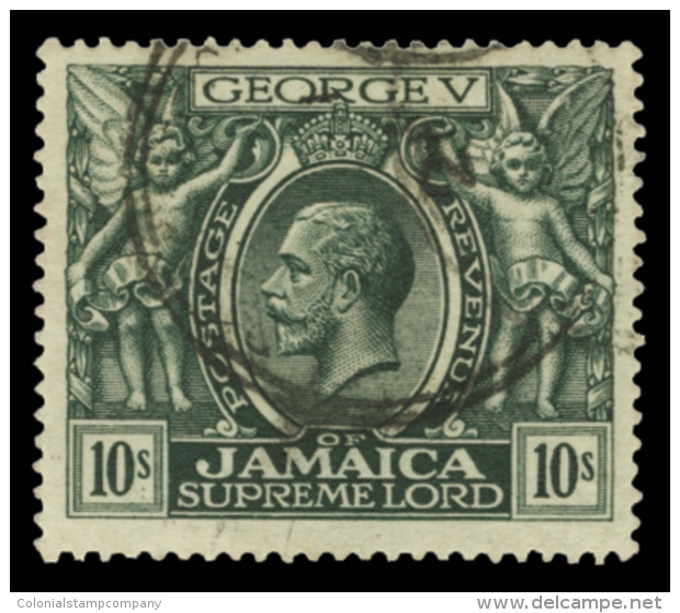 O        75-87 (78-89) 1919-21 &frac12;d-10' K George V Pictorial Set^, Wmkd MCA, Perf 14, Cplt (12), Lightly... - Jamaïque (...-1961)