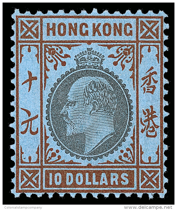 *        86-108 (77-99) 1904-11 1&cent;-$10 K Edward VII^, Wmkd MCA, Cplt (23), Scarce, OG,VLH, F-VF Scott Retail... - Neufs