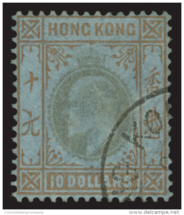 O        71-85 (62-76) 1903 1&cent;-$10 K Edward VII^, Wmkd CA, Perf 14, Cplt (15), Lightly Canceled, F-VF Scott... - Oblitérés