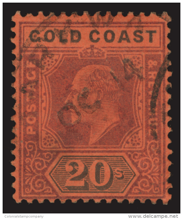 O        38-48 (38-48) 1902 &frac12;d-20' K Edward VII^, Wmkd CA, Perf 14, Cplt (11), Rare And Undercatalogued... - Côte D'Or (...-1957)