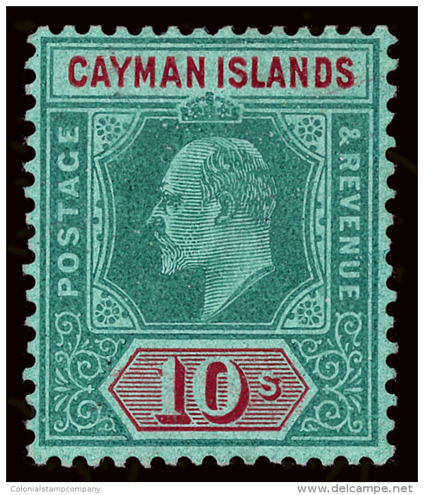 *        21-30, 26a (25-34, 30a) 1907-09 &frac12;d-10' K Edward VII^, Wmkd MCA And CA, Cplt (11), Perfectly... - Iles Caïmans