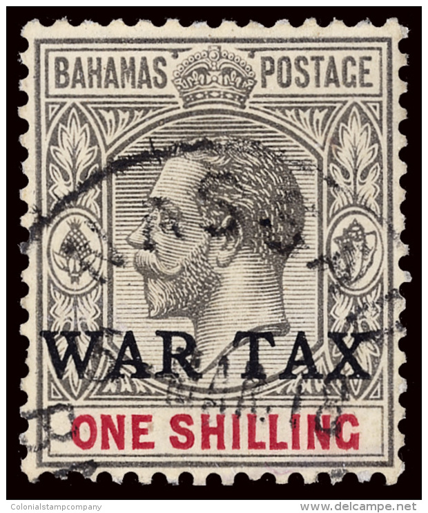O        MR1-5 (91-95) 1918 &frac12;d-1' K George V War Tax^ Overprints, Only 1200 Issued Of MR4, And Comparatively... - Autres & Non Classés