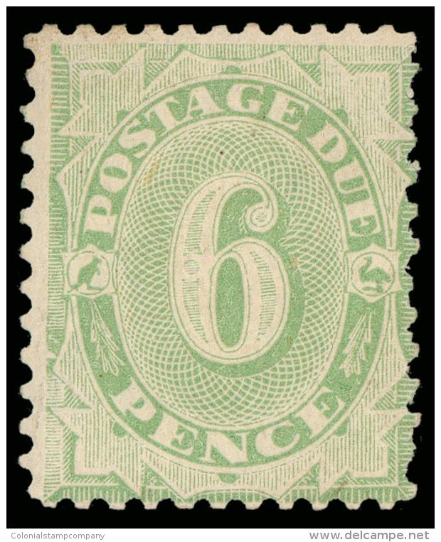 *        J29-33 (D53-57) 1907 &frac12;d-6d Dull Green Postage Dues^ On Chalk-surfaced Paper, Wmkd Crown Over... - Port Dû (Taxe)