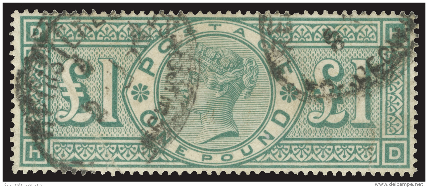 O        111-22, 124-26 (197//212, 213-14) 1887-1900 &frac12;d-&pound;1 Q Victoria Jubilee Set,^ Wmkd Imperial... - Oblitérés