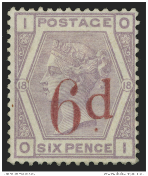 *        94-95 (159, 162) 1883 3d On 3d-6d On 6d Lilac Q Victoria^, Wmkd Imperial Crown, Perf 14, OG, HR, Fine... - Neufs