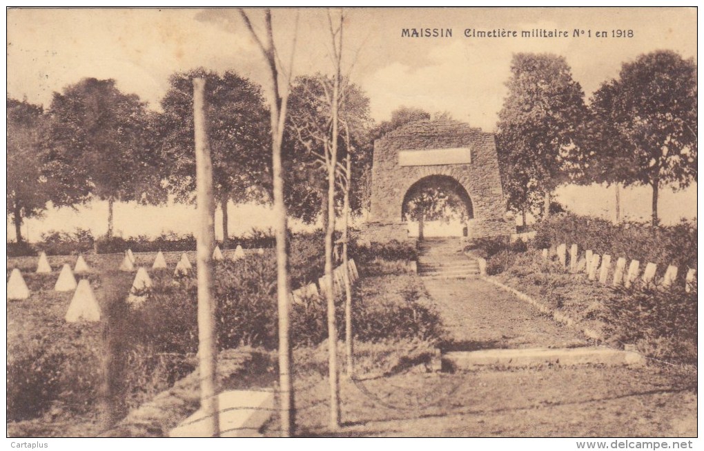 MAISSIN CIMETIERE MILITAIRE BELGIQUE - Autres & Non Classés