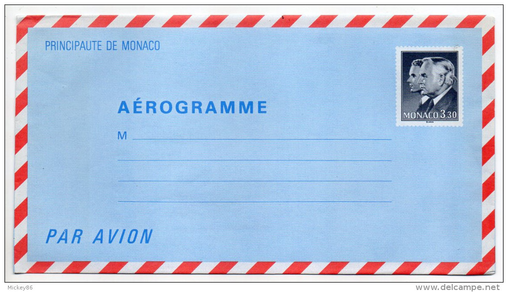 MONACO--Entier Postal - Aérogramme  --Neuf ......à Saisir - Entiers Postaux