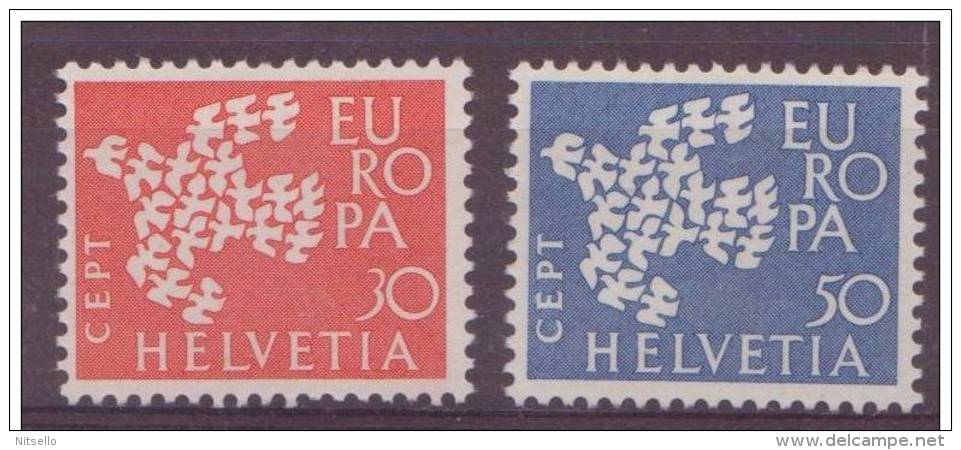 LOTE 1375   ///  (C050) SUIZA    YVERT Nº:  682/683**MNH - Nuevos