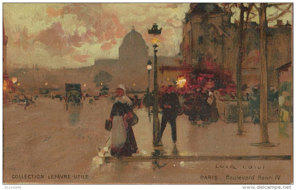 Lefévre  Utile  PARIS -    Boulevard  Henri 4 - Loir