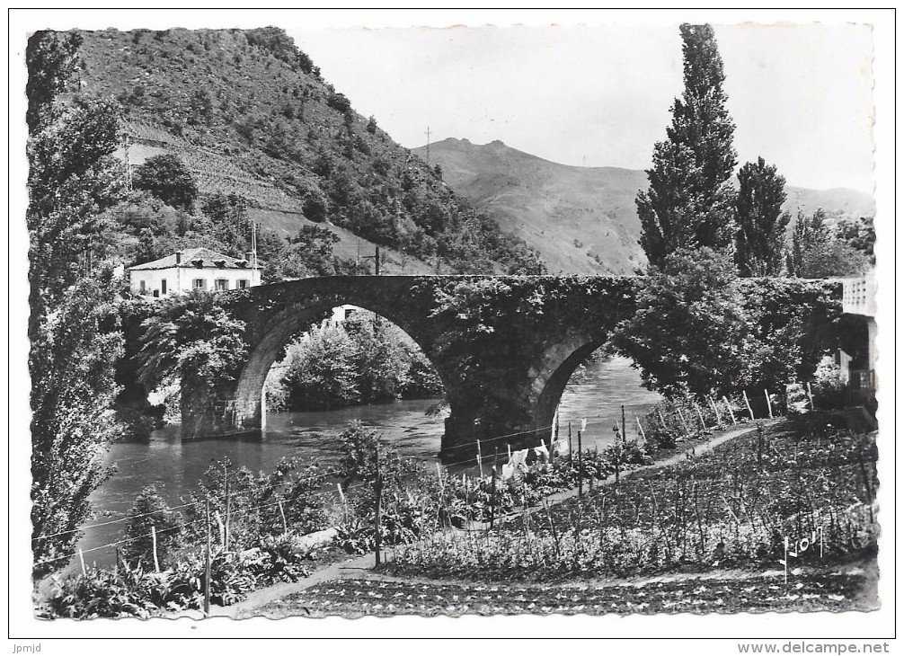 64 - BIDARRAY - Le Vieux Pont Romain - Ed. Yvon N° IB 5050 - 1953 - Bidarray