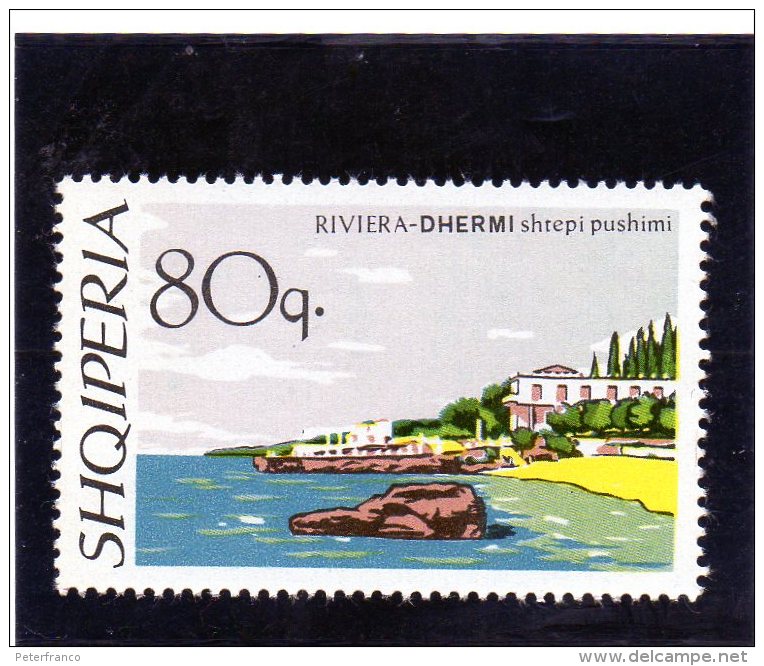 1967 Albania - Riviera - Dhermi Spiaggia Pubblica - Albania