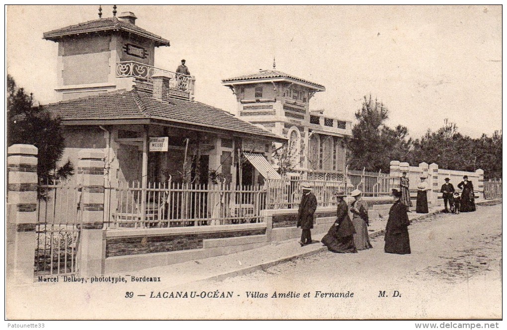 33 LACANAU OCEAN VILLAS AMELIE ET FERNANDE ANIMEE - Autres & Non Classés