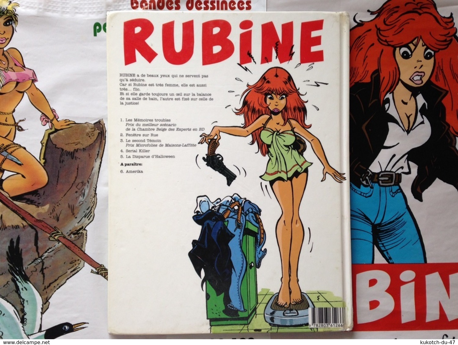 BD Rubine - La disparue d'halloween - Walthéry