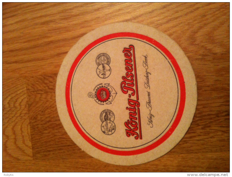 Konig-Pilsner Beer Coasters - Sous-bocks