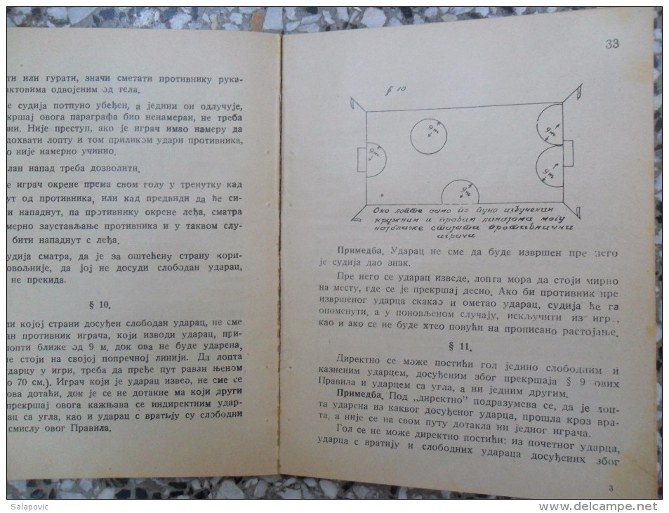 PRAVILA IGRE, BRANKO VELJKOVIC 1932, SA UPUTSTVIMA ZA SUDIJE, SUDIJSKE KANDIDATE I IGRACE, KRALJEVINA JUGOSLAVIJA - Libri