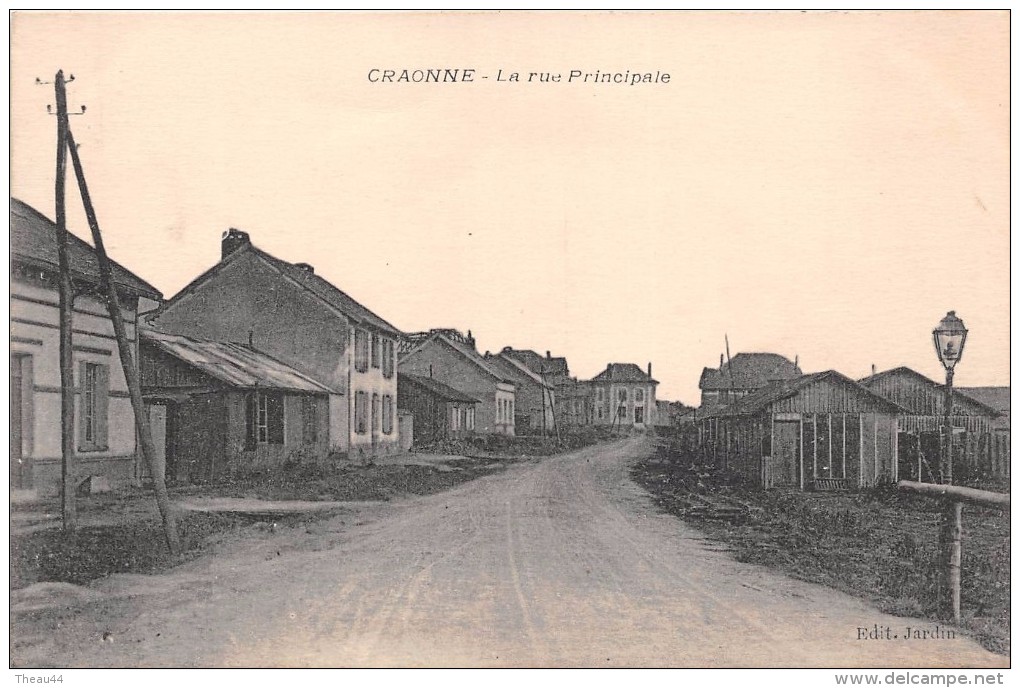 ¤¤   -   CRAONNE    -   La Rue Principale   -  ¤¤ - Craonne