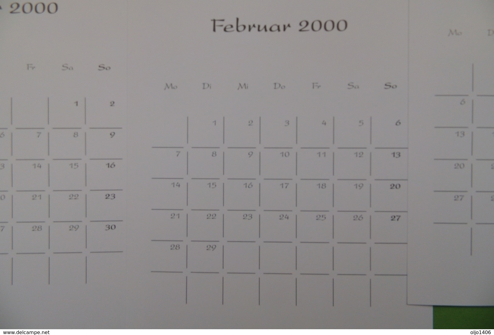 Blumenzauber / Kalender-Karten - Kurioses - Ewiger Schaltjahrkalender ... - Sonstige & Ohne Zuordnung