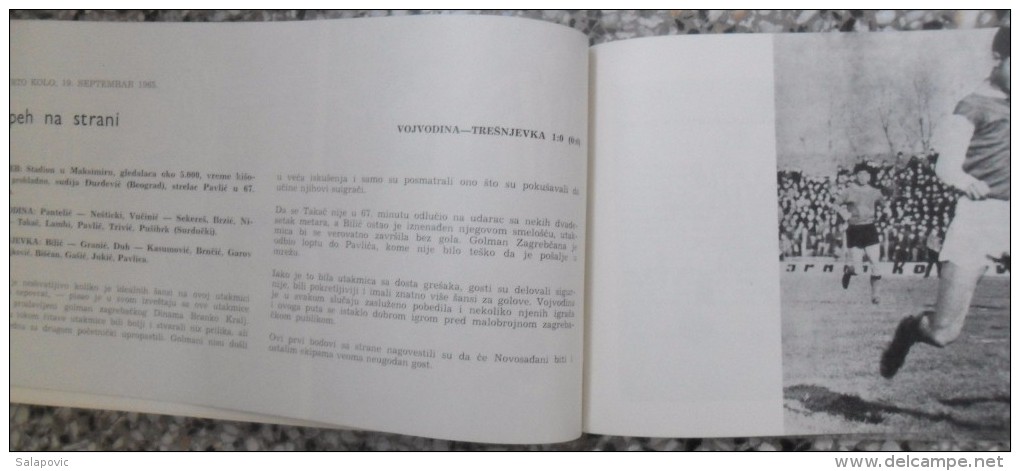 F.K. VOJVODINA ŠAMPION 1965 - 1966 - Libros