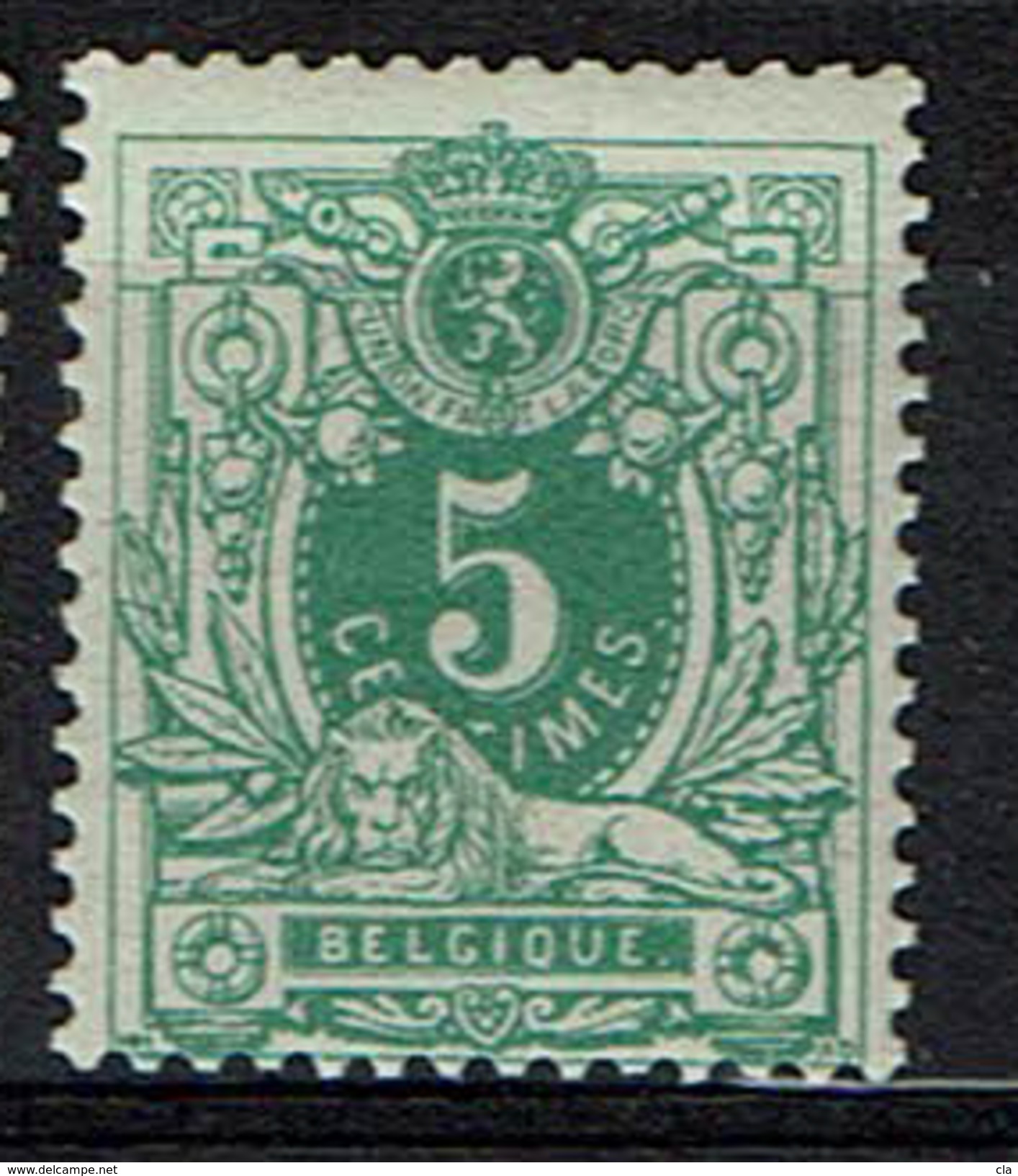 45  **  195 - 1869-1888 Lion Couché (Liegender Löwe)