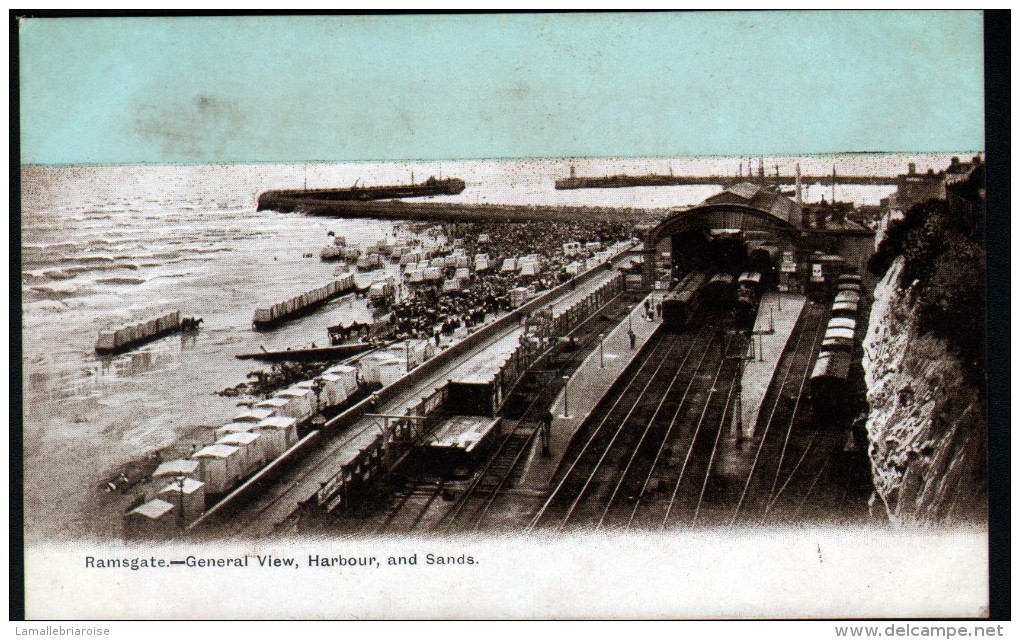 ROYAUME UNI, ANGLETERRE, RAMSGATE , GENERAL VIEW, HARBOUR AND SANDS - Ramsgate