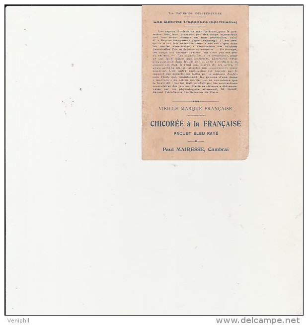 CHROMO - CHICOREE A LA FRANCAISE -PAUL MAIRESSE - CAMBRAI - Tea & Coffee Manufacturers