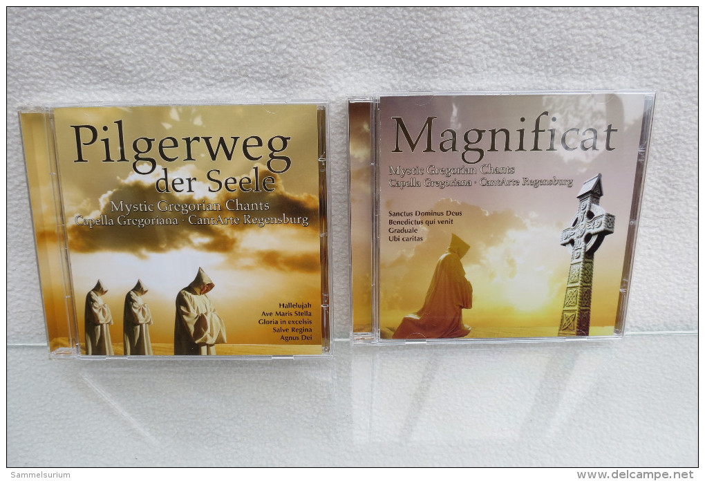 2 CD Box "Pilgerweg Der Seele" Mystic Gregorian Chants, Capella Gregoriana, CantArte Regensburg - Chants Gospels Et Religieux