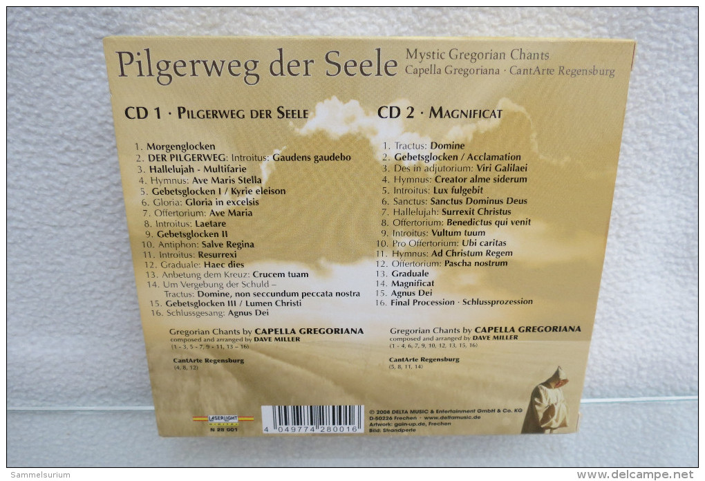 2 CD Box "Pilgerweg Der Seele" Mystic Gregorian Chants, Capella Gregoriana, CantArte Regensburg - Gospel & Religiöser Gesang